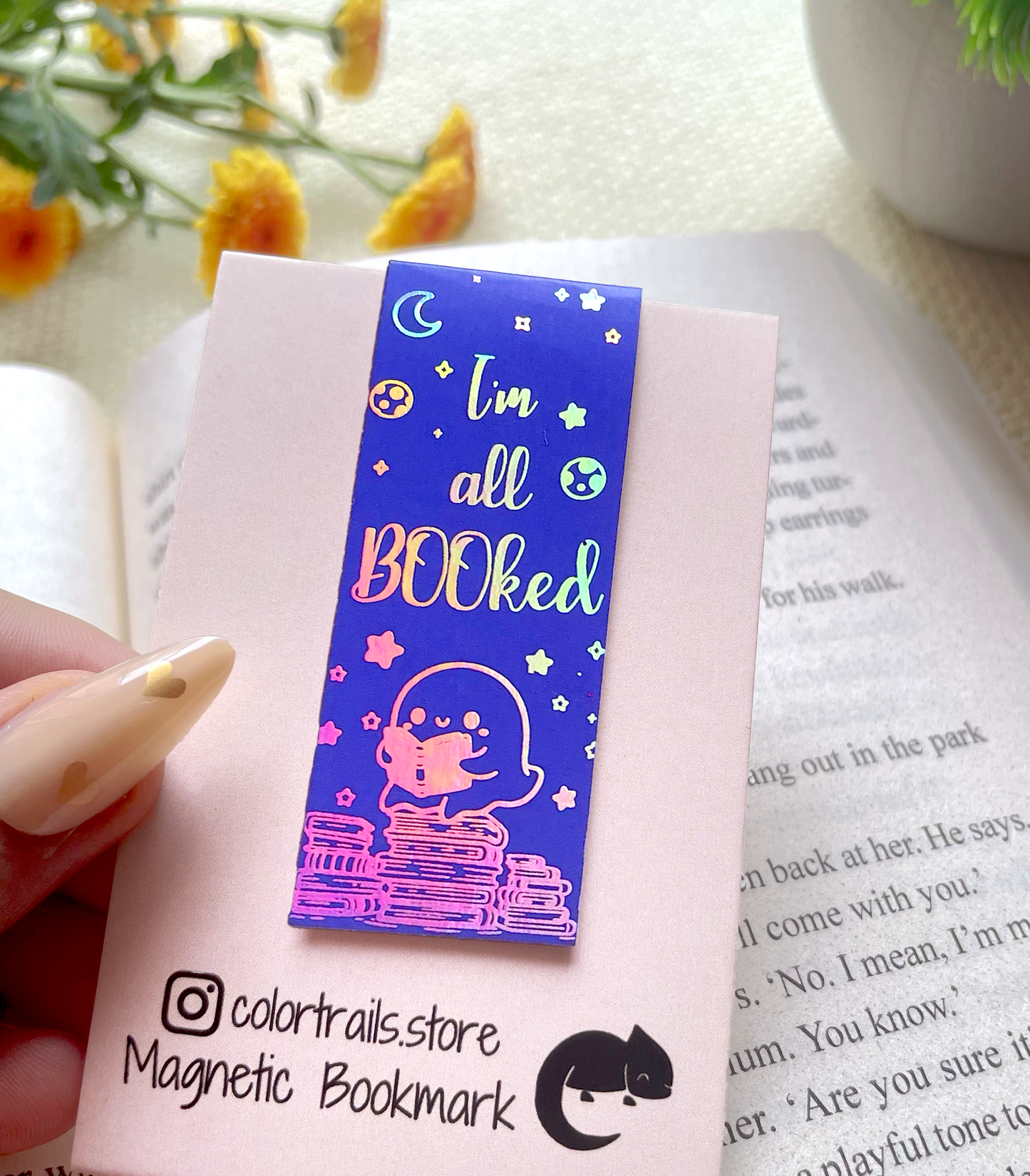 I'm all booked